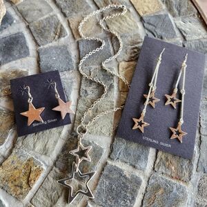 Sterling Silver STAR necklace Wardrobe